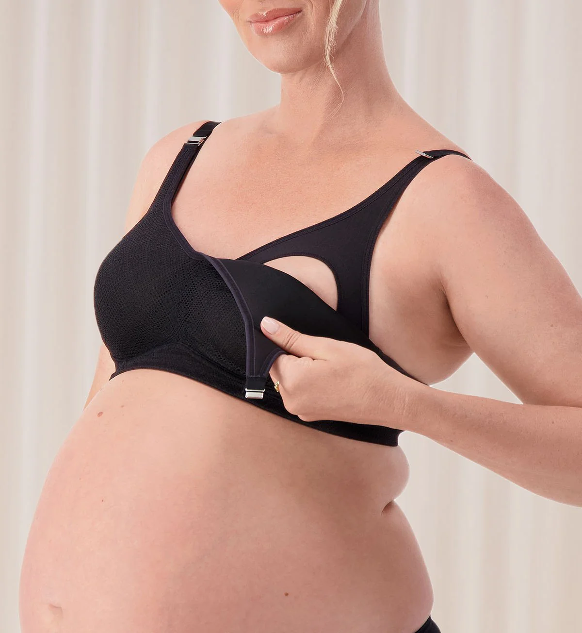 AMOUR MATERNITY LACE BRA - Image 5